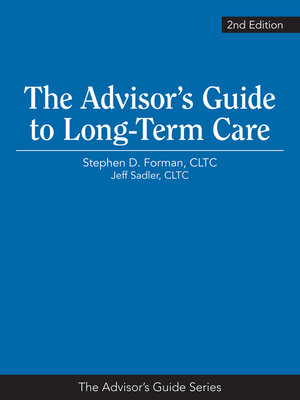 cover image of The Advisor's Guide to Long-Term Care